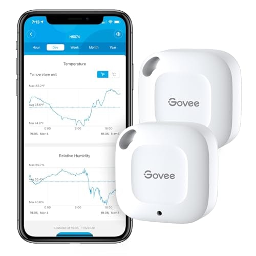 Govee Bluetooth Thermometer Hygrometer 2-Pack: $23.79 Govee Bluetooth Thermometer Hygrometer 2-Pack: $23.79