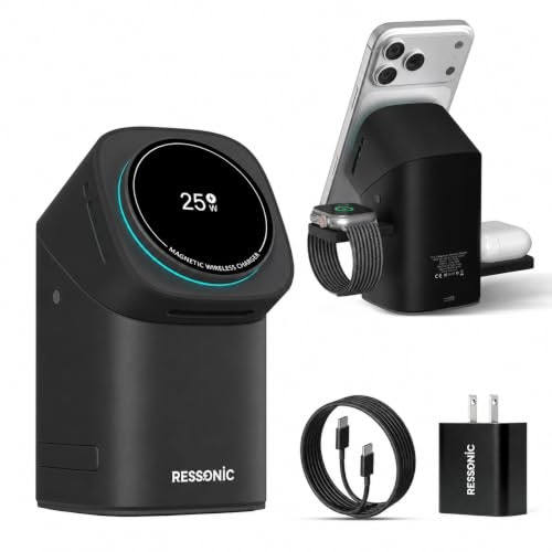 25W 3-in-1 Wireless Charging Station: $42.48