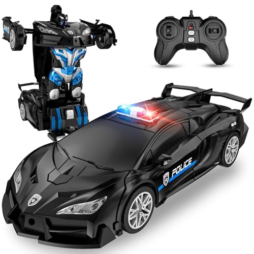 1:18 Scale Remote Control Transforming Robot Police Car: $16.14 1:18 Scale Remote Control Transforming Robot Police Car: $16.14