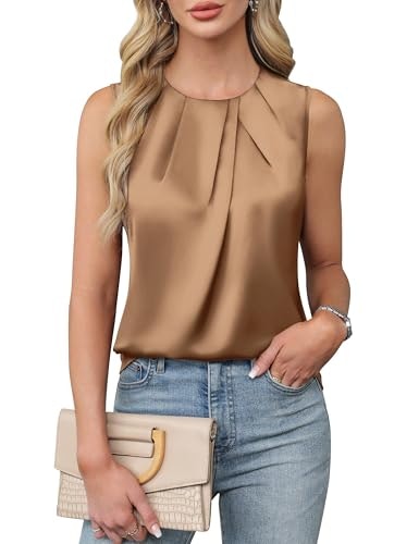 Blooming Jelly Women's Sleeveless Business Casual Tank Top: $13.99 Blooming Jelly Women's Sleeveless Business Casual Tank Top: $13.99