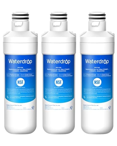 Waterdrop LT1000PC Refrigerator Water Filter 3-Pack: $22.98 Waterdrop LT1000PC Refrigerator Water Filter 3-Pack: $22.98