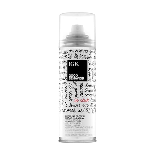 IGK Good Behavior Spirulina Protein Smoothing Spray 5.6oz: $28.50 IGK Good Behavior Spirulina Protein Smoothing Spray 5.6oz: $28.50