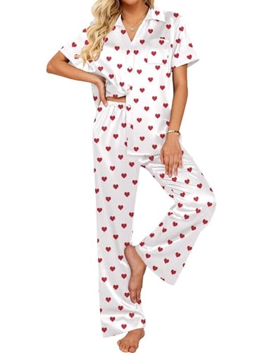 Ekouaer Women's 2-Piece Silk Pajama Set: $22.60 Ekouaer Women's 2-Piece Silk Pajama Set: $22.60