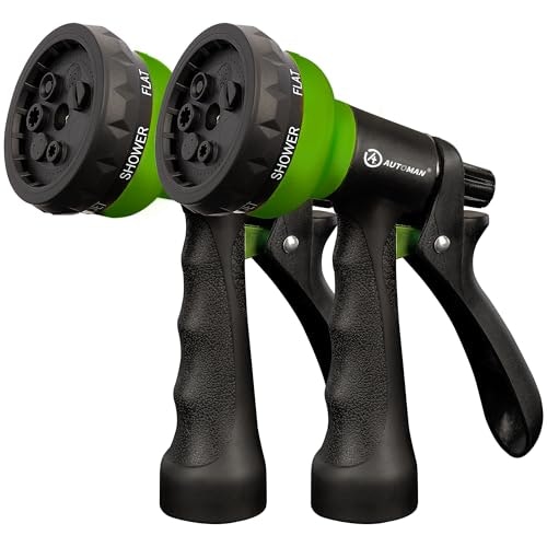 Automan Garden Hose Spray Nozzle 2-Pack: $12.74