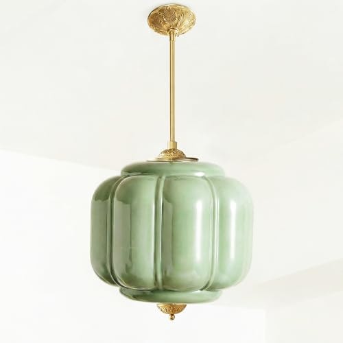 Yesids 9.8-inch Antique Gold Milk Glass Semi-Flush Mount Ceiling Light: $84.15 Yesids 9.8-inch Antique Gold Milk Glass Semi-Flush Mount Ceiling Light: $84.15