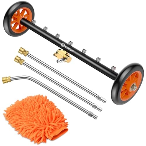 Vigrue 4,000-PSI 24-Inch Undercarriage Pressure Washer Attachment: $52.09 Vigrue 4,000-PSI 24-Inch Undercarriage Pressure Washer Attachment: $52.09