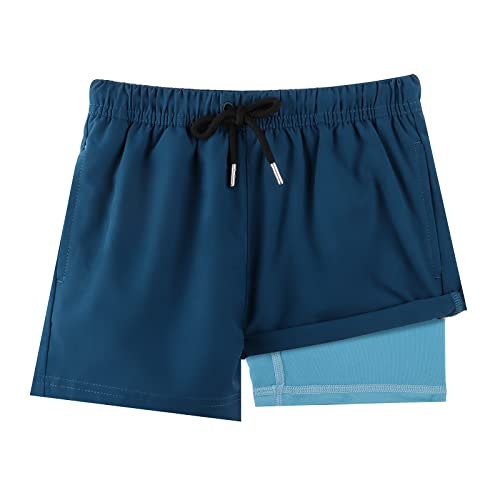 Brisira Boys Swim Trunks with Compression Liner: $19.98 Brisira Boys Swim Trunks with Compression Liner: $19.98