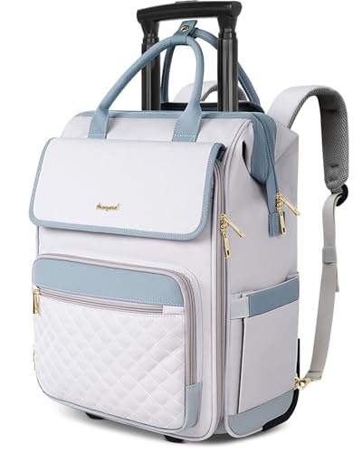 Women's Rolling Laptop Backpack: $62.98