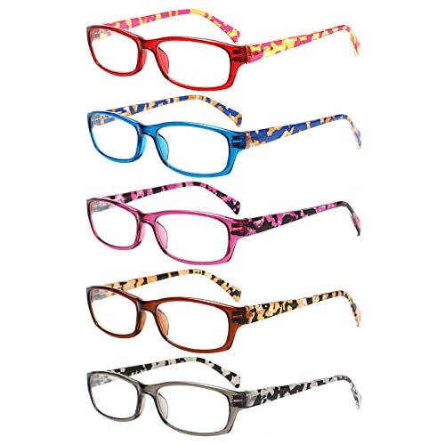 Kerecsen 1.5x Women's Pattern Print Reading Glasses 5-Pack: $10.97 Kerecsen 1.5x Women's Pattern Print Reading Glasses 5-Pack: $10.97