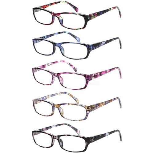 Kerecsen 2.00x Women's Reading Glasses 5-Pack: $10.99 Kerecsen 2.00x Women's Reading Glasses 5-Pack: $10.99