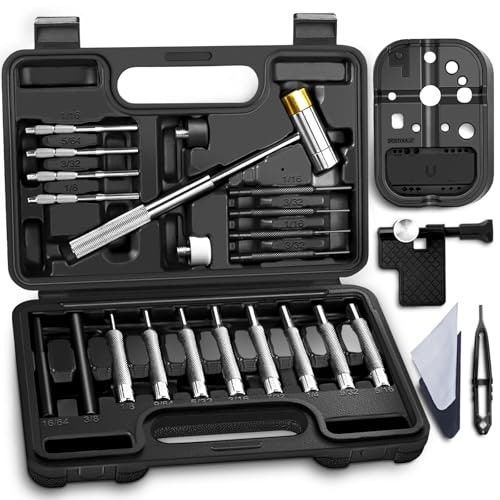 Bestnule 26-Piece Roll Pin Punch Set: $37.39
