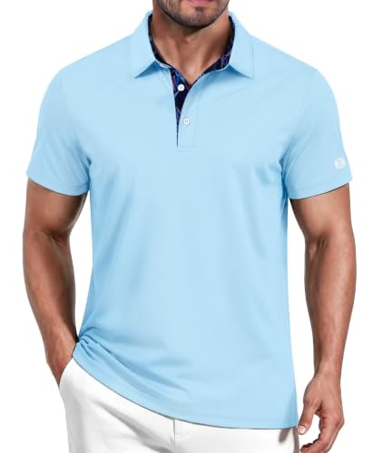 Zity Men's Moisture-Wicking Performance Polo Shirt: $14.98 Zity Men's Moisture-Wicking Performance Polo Shirt: $14.98