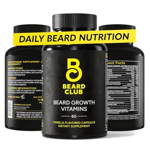 The Beard Club Beard Growth Vitamins: $14.96 The Beard Club Beard Growth Vitamins: $14.96