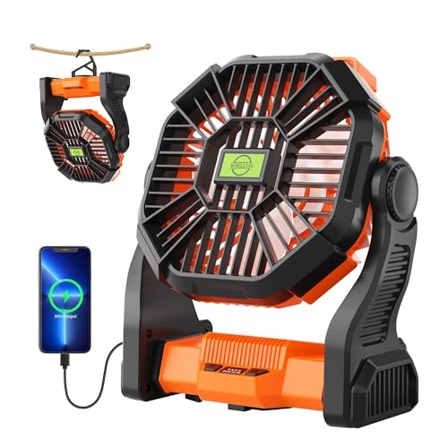 20,000mAh Portable Rechargeable Fan: $20.89 20,000mAh Portable Rechargeable Fan: $20.89