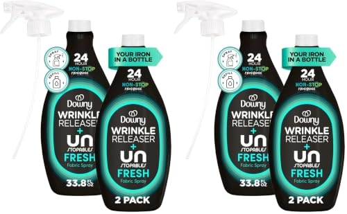 Downy Wrinkle Releaser Spray 33.8-fl-oz 4-Pack: $31.86 Downy Wrinkle Releaser Spray 33.8-fl-oz 4-Pack: $31.86