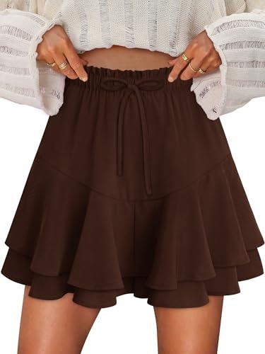 Onlypuff Women's Western Ruffle Skort: $24.98