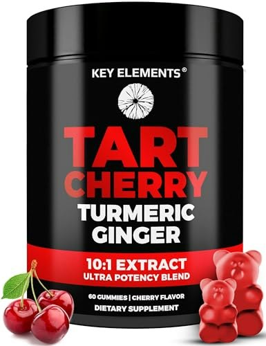Ultra Strength Tart Cherry Gummies with Turmeric and Ginger: $16.98 Ultra Strength Tart Cherry Gummies with Turmeric and Ginger: $16.98