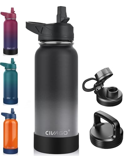 Civago 32-ounce Insulated Stainless Steel Water Bottle: $20.39 Civago 32-ounce Insulated Stainless Steel Water Bottle: $20.39