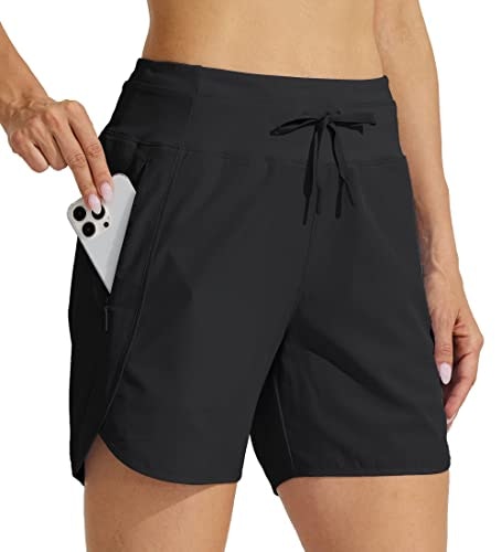 Willit Women's 5-Inch Quick-Dry Athletic Running Shorts: $23.99 Willit Women's 5-Inch Quick-Dry Athletic Running Shorts: $23.99