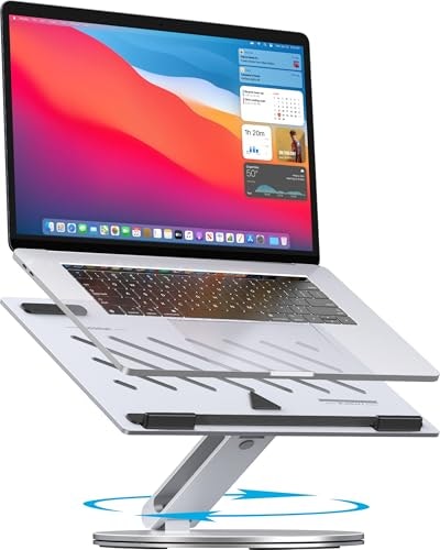 Yicosun 360-Degree Rotating Adjustable Aluminum Laptop Stand: $24.99 Yicosun 360-Degree Rotating Adjustable Aluminum Laptop Stand: $24.99