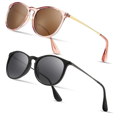 Sungait Vintage Round Sunglasses for $19 + free shipping w/ Prime