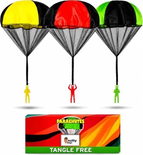 Nutty Toys Tangle-Free Parachute Men: $7.96 Nutty Toys Tangle-Free Parachute Men: $7.96
