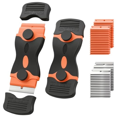 Double-Ended Razor Blade Scraper 2-Pack: $5.59