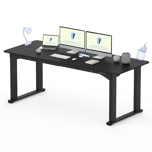 Flexispot 78"x32" 4-Leg Electric Standing Desk: $319.99