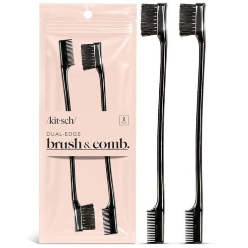 Kitsch Double Sided Edge Brush 2-Pack: $5 Kitsch Double Sided Edge Brush 2-Pack: $5