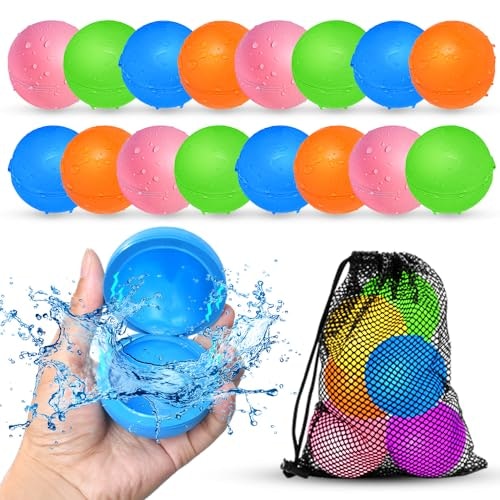 Reusable Water Balloons 16-Pack: $29.98 Reusable Water Balloons 16-Pack: $29.98