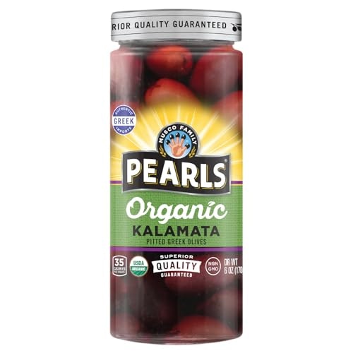 Pearls Specialties Organic Pitted Greek Kalamata Olives 6oz Jar 6-Pack: $23.34 Pearls Specialties Organic Pitted Greek Kalamata Olives 6oz Jar 6-Pack: $23.34