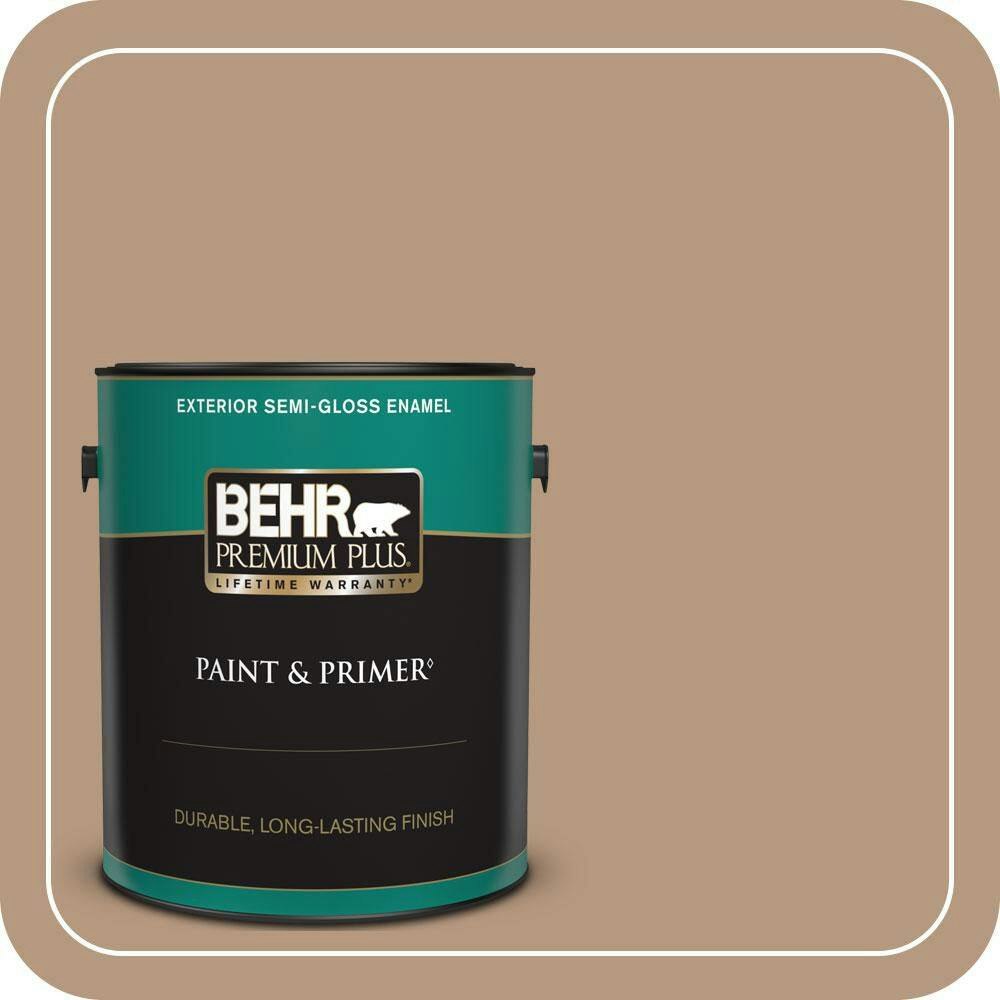 Cavern Clay Semi-Gloss Enamel Exterior Paint and Primer 1-Gallon: $51.98 Cavern Clay Semi-Gloss Enamel Exterior Paint and Primer 1-Gallon: $51.98