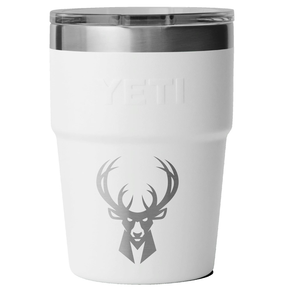 Yeti Milwaukee Bucks 16-ounce Rambler Stackable Cup: $43 Yeti Milwaukee Bucks 16-ounce Rambler Stackable Cup: $43