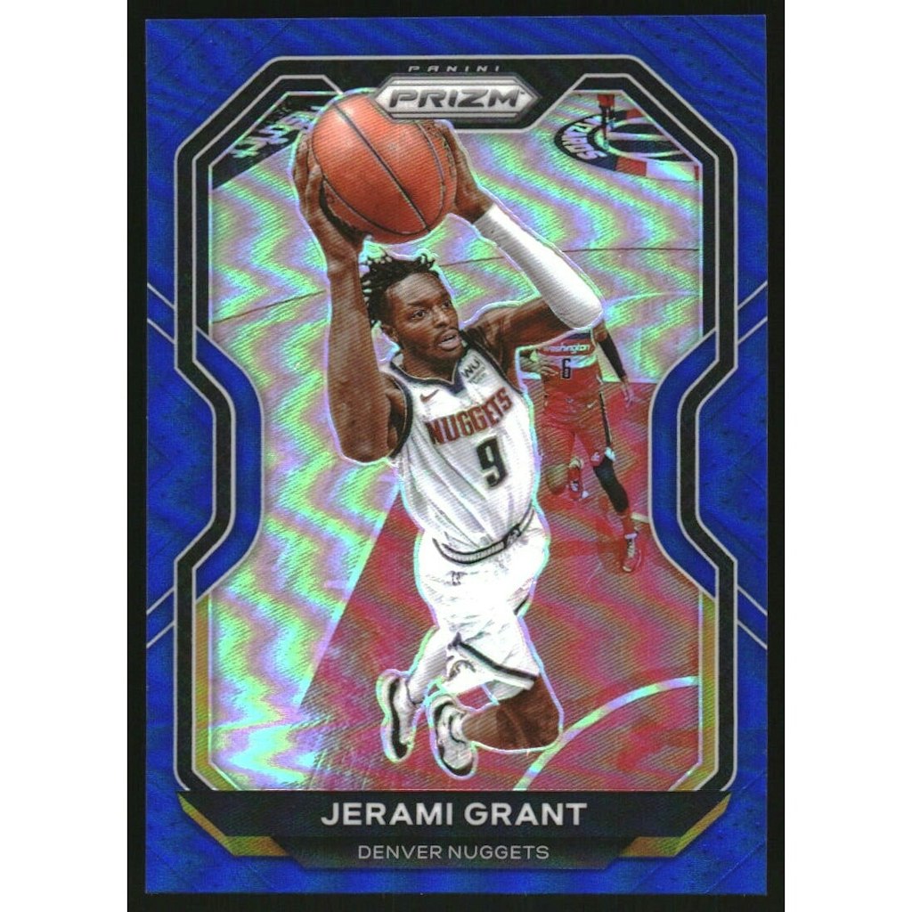 2020-21 Panini Prizm Blue Prizm Jerami Grant Card #143: $10.80 2020-21 Panini Prizm Blue Prizm Jerami Grant Card #143: $10.80