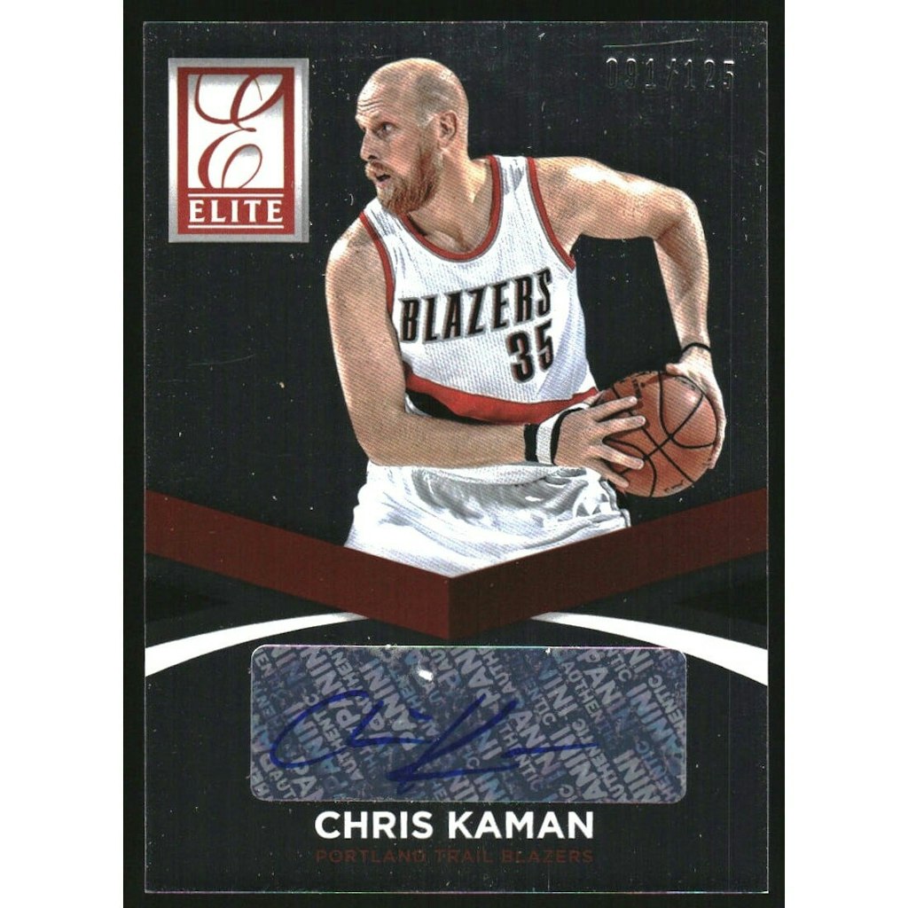 Chris Kaman 2014-15 Elite Status Signatures Trading Card: $10 Chris Kaman 2014-15 Elite Status Signatures Trading Card: $10