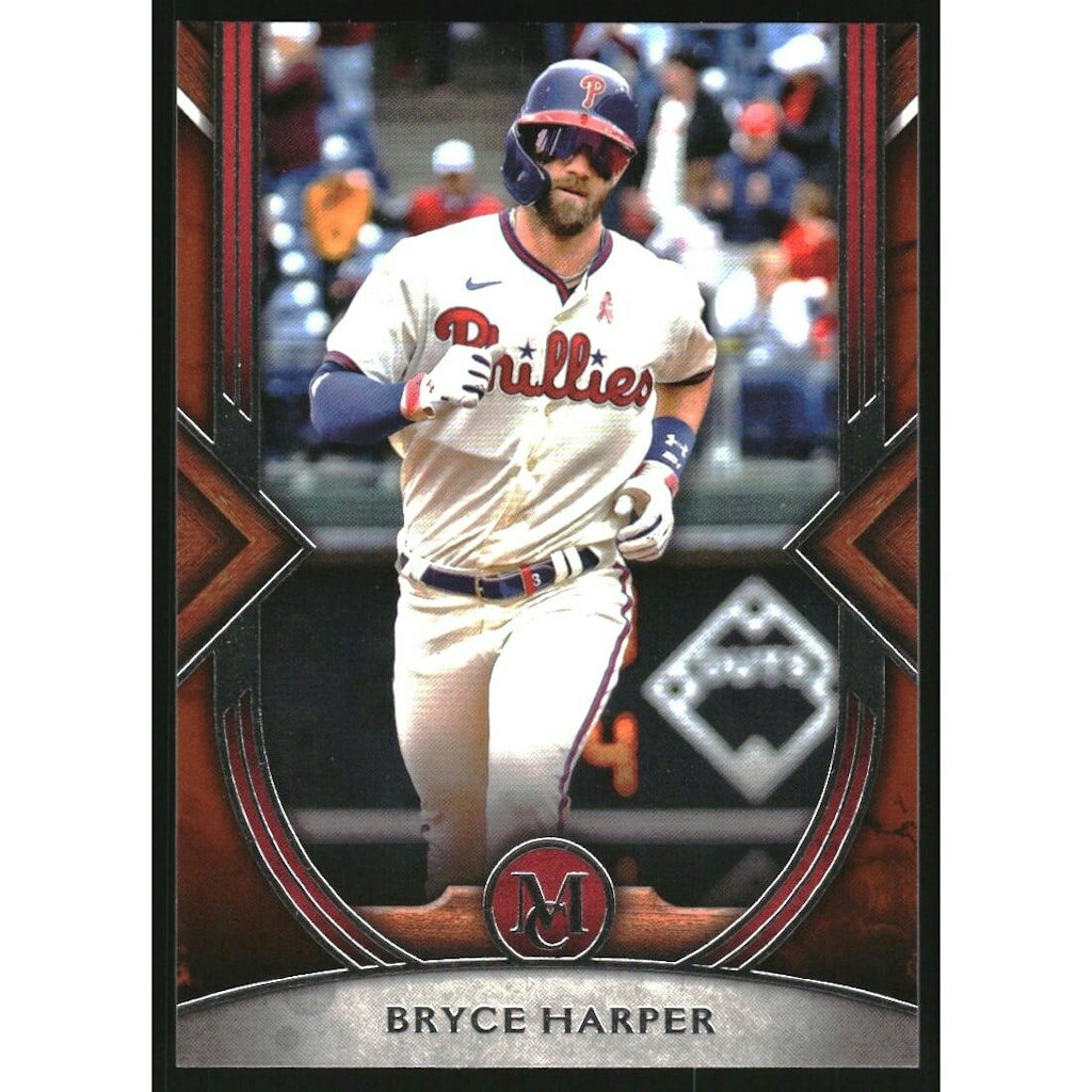 2022 Topps Museum Collection Bryce Harper Copper Trading Card: $13.50 2022 Topps Museum Collection Bryce Harper Copper Trading Card: $13.50