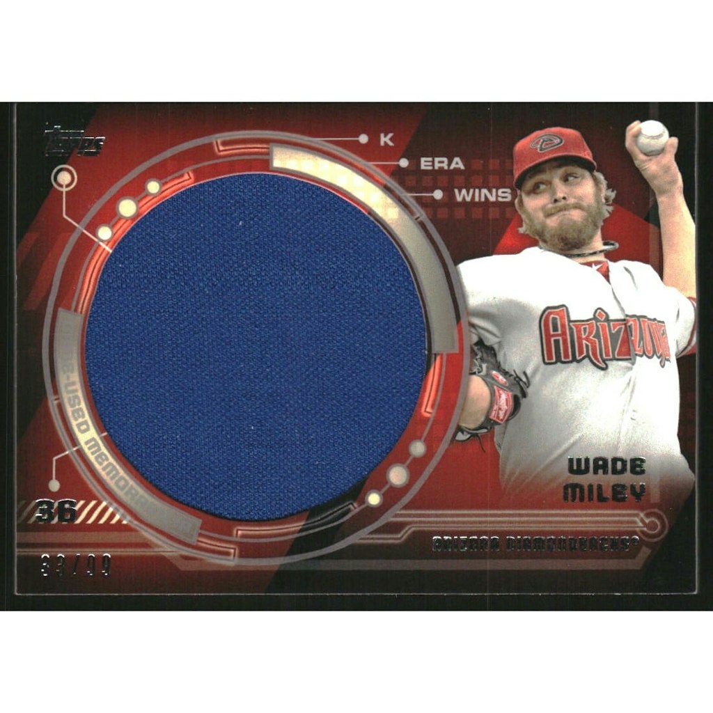 2014 Topps Trajectory Wade Miley Jumbo Relic Card: $13.50 2014 Topps Trajectory Wade Miley Jumbo Relic Card: $13.50