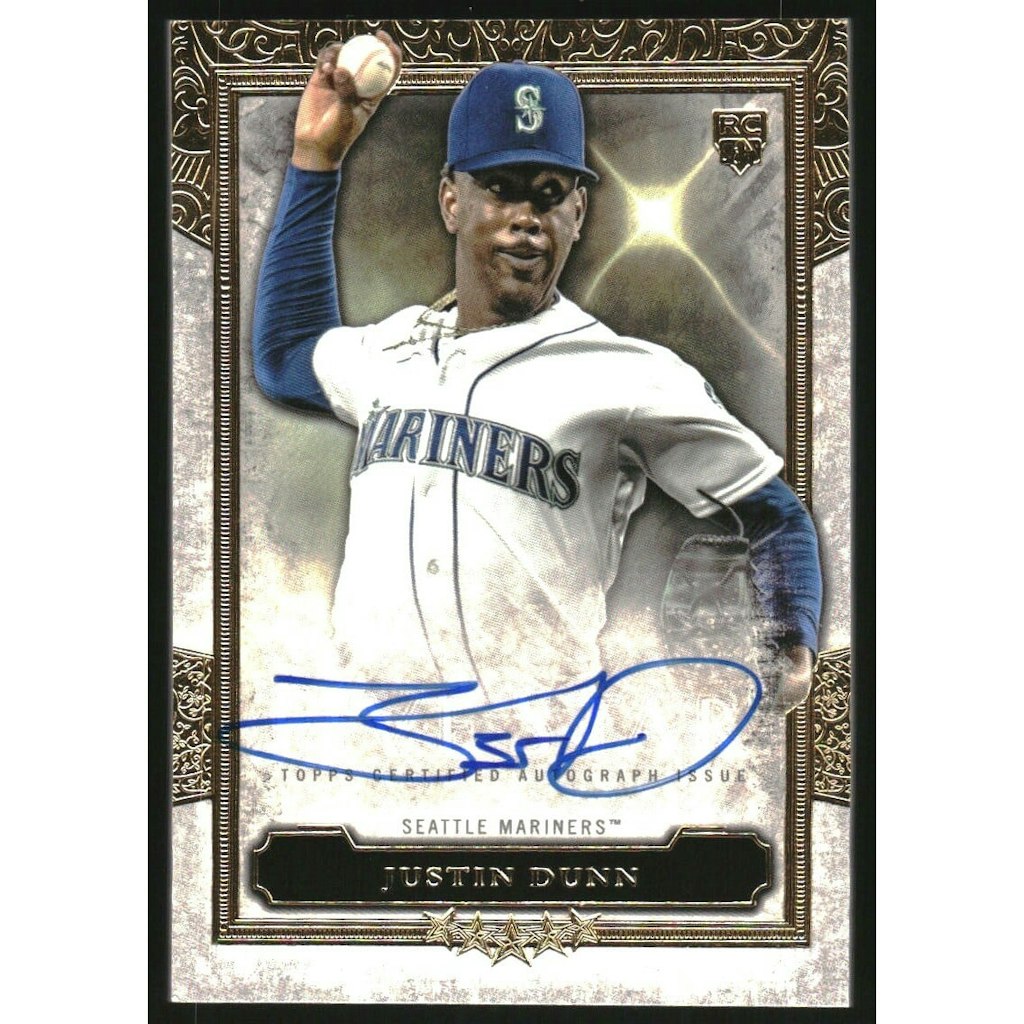 Justin Dunn 2020 Topps Five Star Autographed Rookie Card: $14 Justin Dunn 2020 Topps Five Star Autographed Rookie Card: $14
