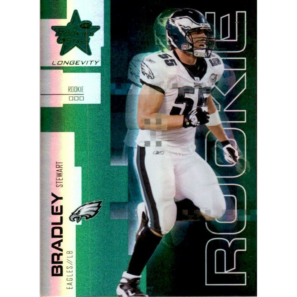 2007 Leaf Rookies and Stars Longevity Emerald Stewart Bradley Trading Card: $10.80 2007 Leaf Rookies and Stars Longevity Emerald Stewart Bradley Trading Card: $10.80