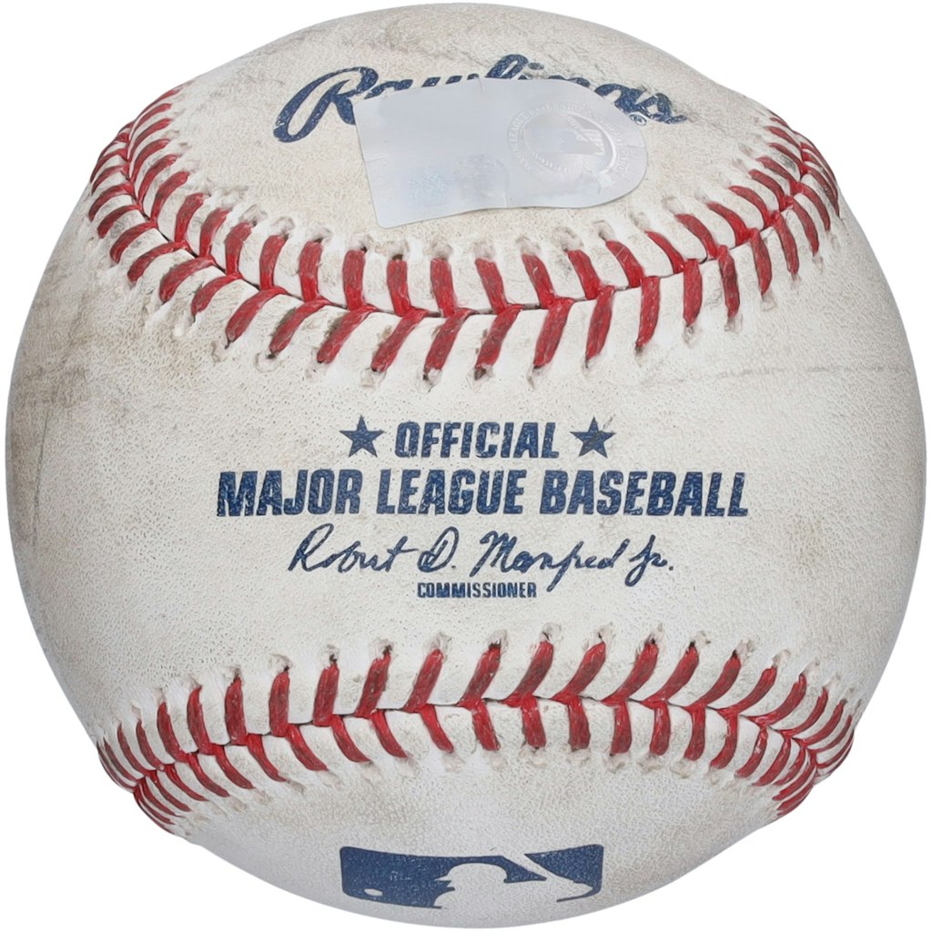 Santiago Espinal Los Angeles Dodgers Game-Used Baseball: $249.99