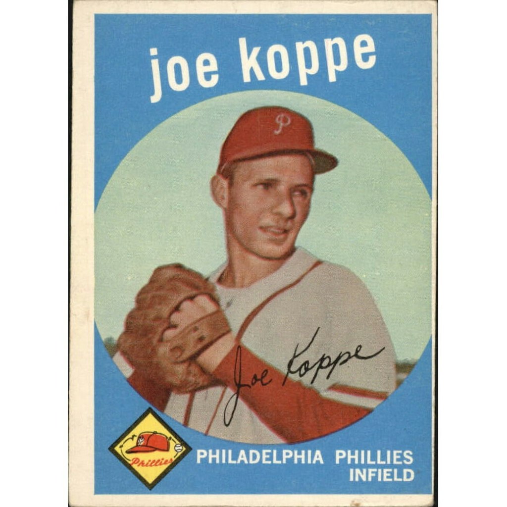 1959 Topps #517 Joe Koppe Rookie Card: $10 1959 Topps #517 Joe Koppe Rookie Card: $10