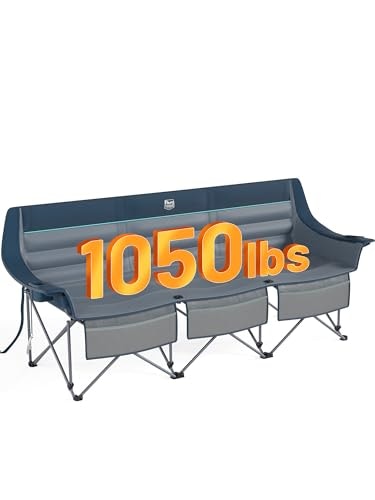 Timber Ridge 3-Person Folding Camping Loveseat: $89.99 Timber Ridge 3-Person Folding Camping Loveseat: $89.99