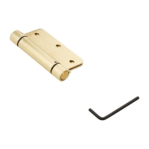 National Hardware 3.5-Inch Commercial Brass Adjustable Full Mortise Spring Hinge: $8.78 National Hardware 3.5-Inch Commercial Brass Adjustable Full Mortise Spring Hinge: $8.78