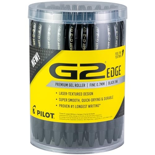 Pilot G2 Edge Gel Roller Pens 36-Count: $39.99 Pilot G2 Edge Gel Roller Pens 36-Count: $39.99