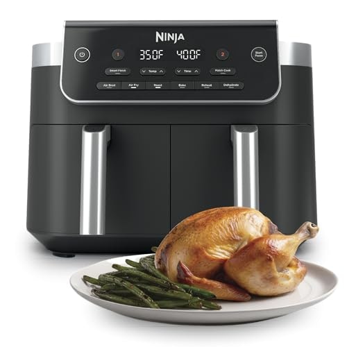 Ninja DZ801 8-Quart 6-in-1 DualZone Air Fryer: $197.99