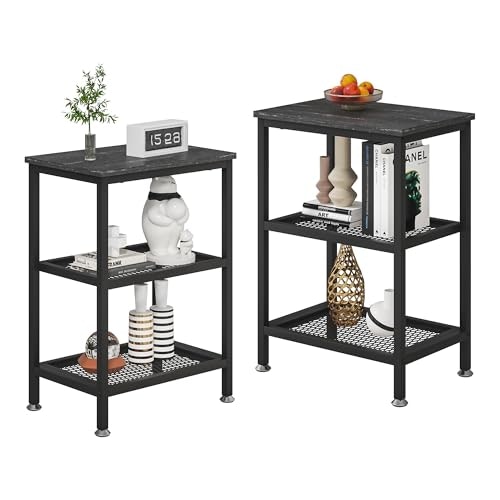 Vecelo 30-inch 3-Tier Tall End Table: $65.88 Vecelo 30-inch 3-Tier Tall End Table: $65.88