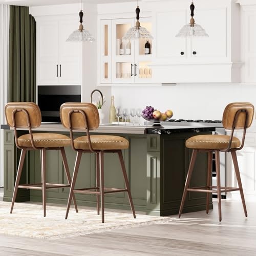 Malol 26-Inch Swivel Bar Stool 3-Pack: $218.06 Malol 26-Inch Swivel Bar Stool 3-Pack: $218.06