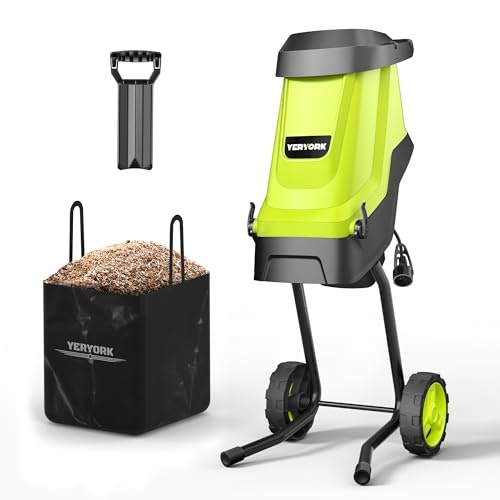 Yeryork 15-Amp 1.8-inch Electric Wood Chipper and Shredder: $110.49
