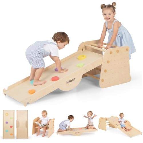 Infans 7-in-1 Montessori Climbing Toy Set: $53.99