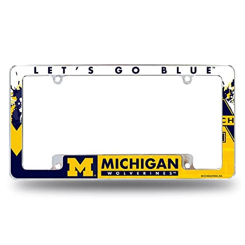 Michigan Wolverines Chrome License Plate Frame: $11.97 Michigan Wolverines Chrome License Plate Frame: $11.97